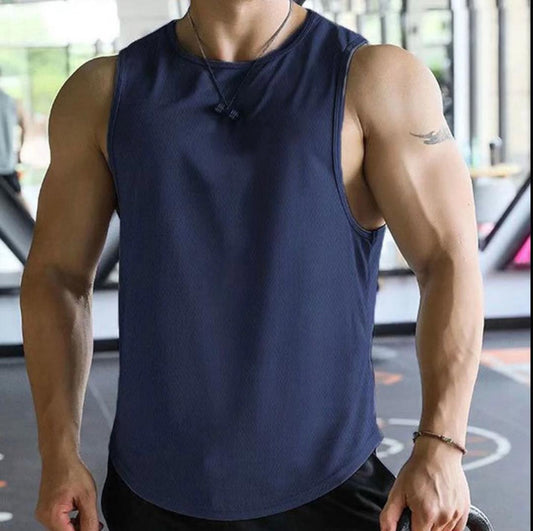 Navy Blue Tank Top